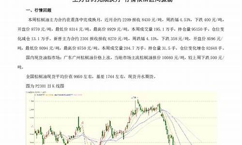 期货棕榈油行情(期货棕榈油行情走势)_http://www.hanbangwangye.com_郑商所_第1张