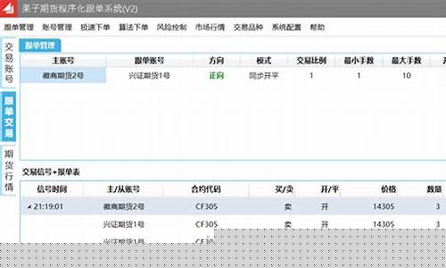 期货跟单软件有什么用(国内期货跟单社区合法吗)_http://www.hanbangwangye.com_郑商所_第1张